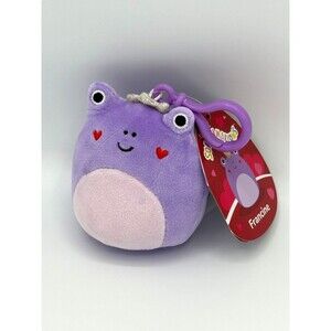 Squishmallow Valentines 2024 FRANCINE the Frog 3.5” Clip